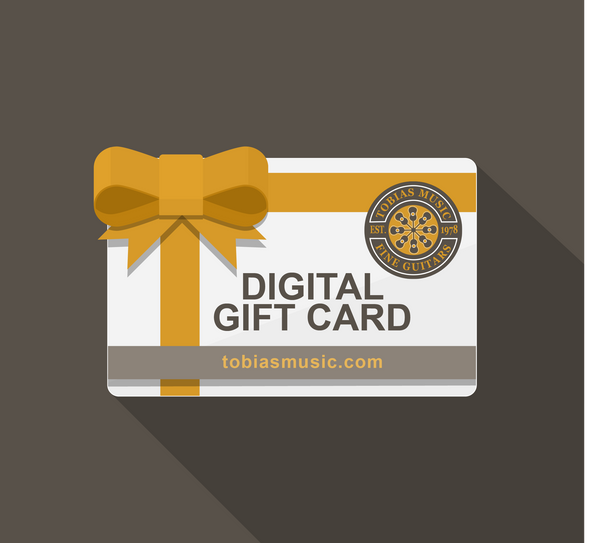 Tobias Music Digital Gift Card