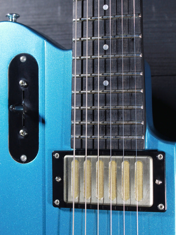 Eastman Juliet LA Electric Guitar – Lightweight Offset | Premium Tone & Style - Celestine Blue