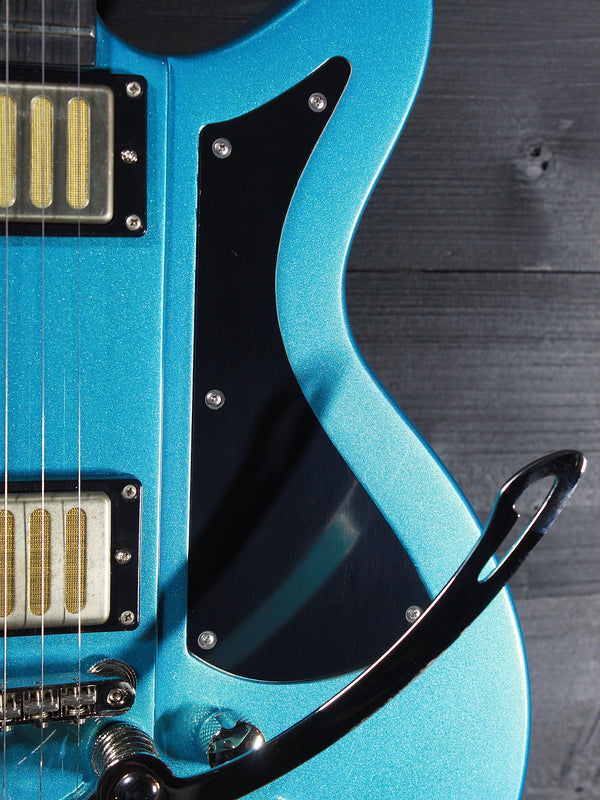 Eastman Juliet LA Electric Guitar – Lightweight Offset | Premium Tone & Style - Celestine Blue