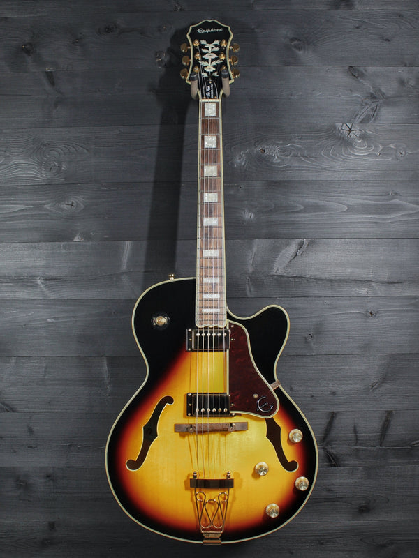 Pre-Owned Epiphone Joe Pass Emperor-II / SB Hollowbody Electric Guitar