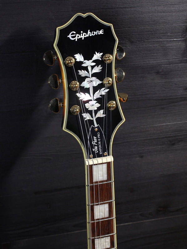 Pre-Owned Epiphone Joe Pass Emperor-II / SB Hollowbody Electric Guitar
