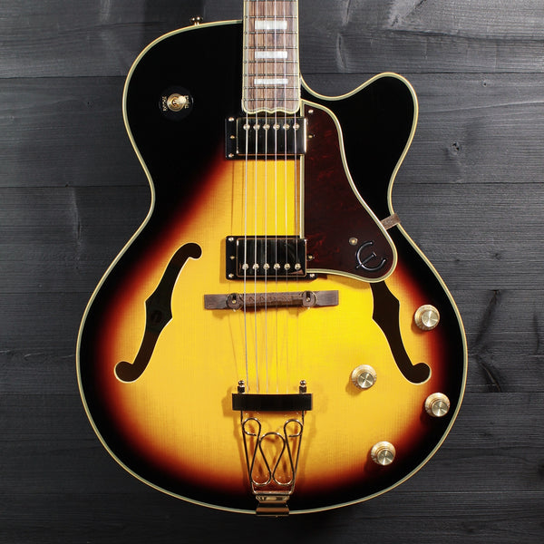 Pre-Owned Epiphone Joe Pass Emperor-II / SB Hollowbody Electric Guitar