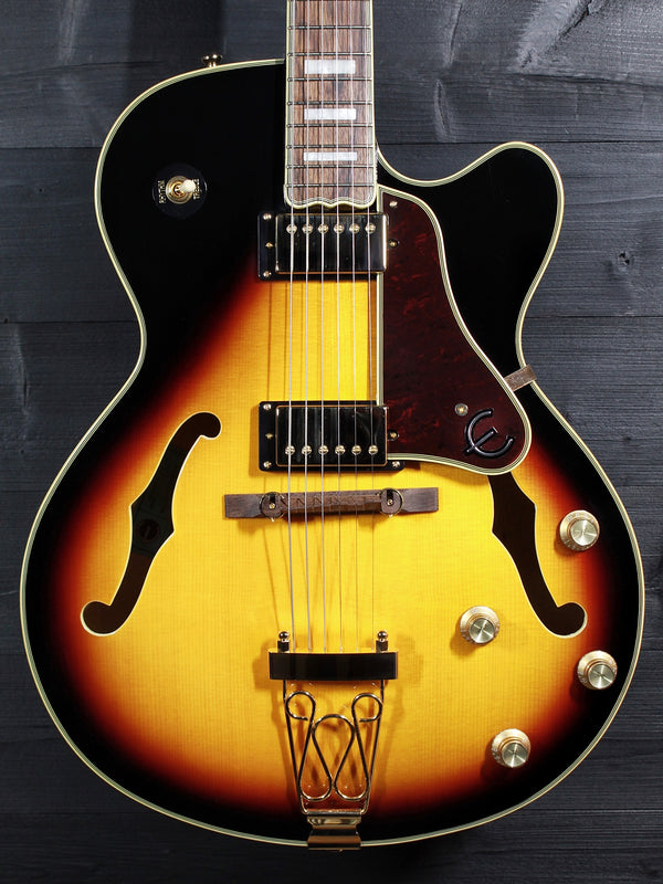 Pre-Owned Epiphone Joe Pass Emperor-II / SB Hollowbody Electric Guitar