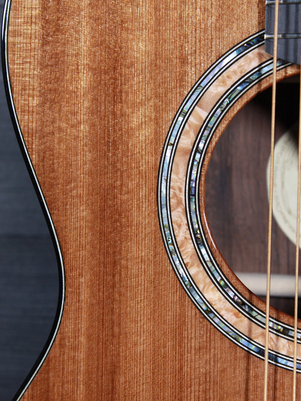 Bianchin Guitars Modified 00 #5225 Madagascar Rosewood / Redwood Local Luthiery Series Acoustic Guitar