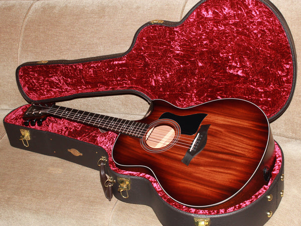 Taylor 326ce Mahogany Grand Symphony  w/ Soundport Cutaway