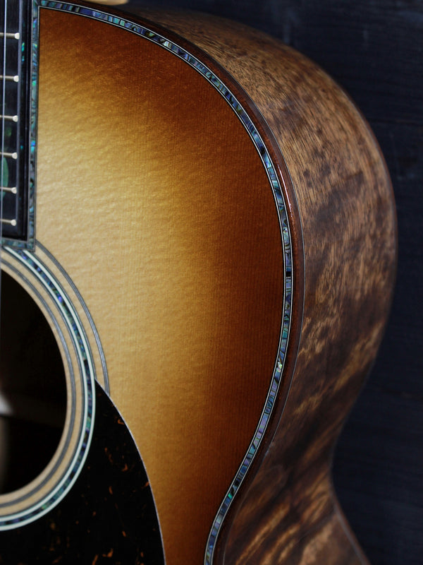 Martin O’ahu K-42 Hibiscus – Limited Edition Toasted Burst Koa Acoustic Guitar