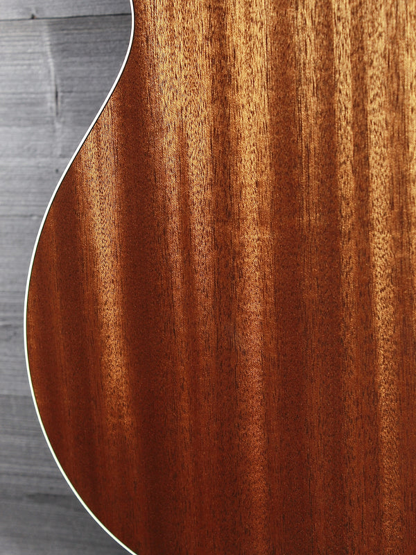 Martin CEO-7 solid mahogany back