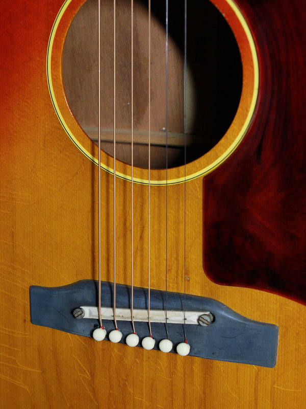 1965 Gibson B-25 Cherry Sunburst – Vintage Small-Body Acoustic Guitar