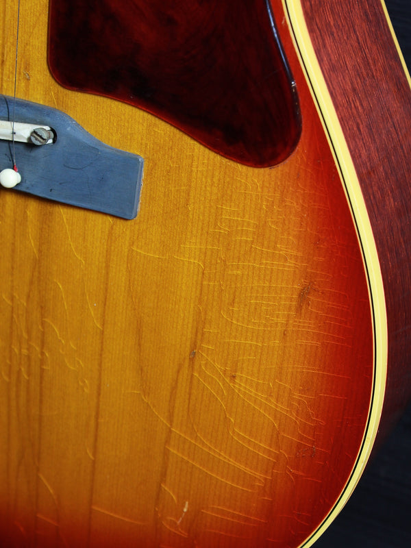 1965 Gibson B-25 Cherry Sunburst – Vintage Small-Body Acoustic Guitar