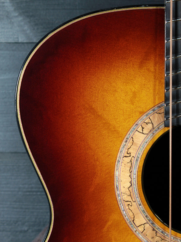 Pre-Owned Greenfield G4-DA Fanfret Multi-Scale Acoustic Guitar c.2005 Sunburst
