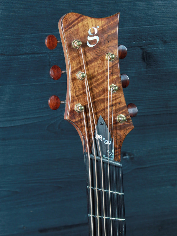 Pre-Owned Greenfield G4-DA Fanfret Multi-Scale Acoustic Guitar c.2005 Sunburst