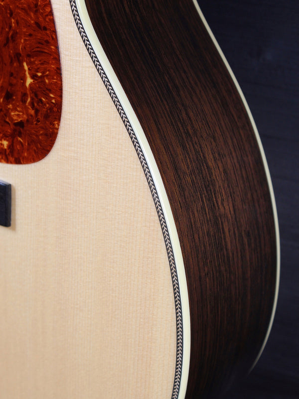 Bourgeois Guitars Touchstone Vintage OMV/TS Rosewood / Spruce Acoustic Guitar