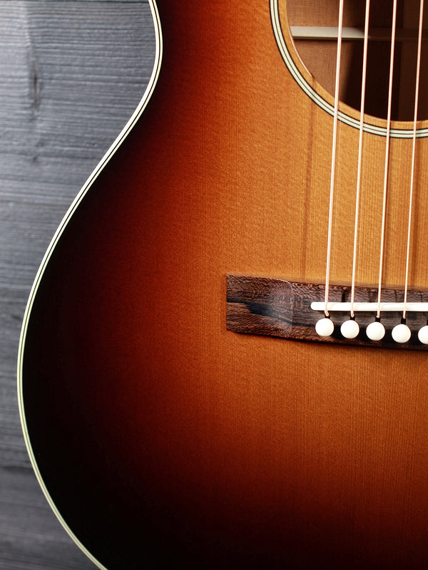 Bouregios Guitars Touchstone Standard LDBS/TS 00 14-Fret Sunburst Acoustic Guitar