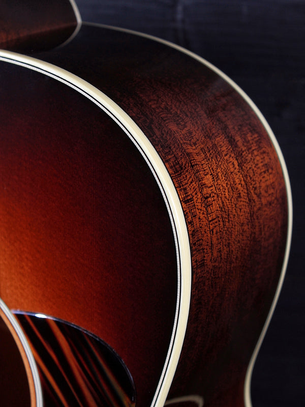 Bouregios Guitars Touchstone Standard LDBS/TS 00 14-Fret Sunburst Acoustic Guitar