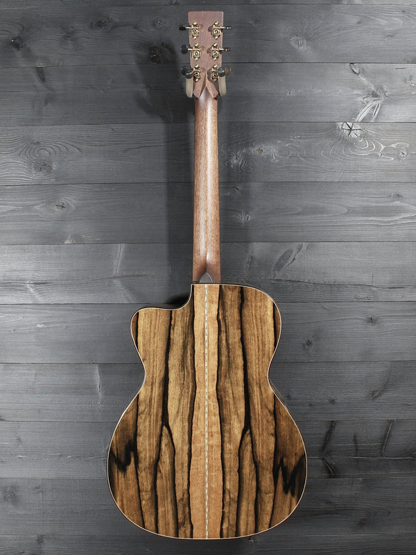     Bourgeois Touchstone Soloist OMC TS-LE Launch Edition acoustic guitar with Macassar Ebony back and sides Full view