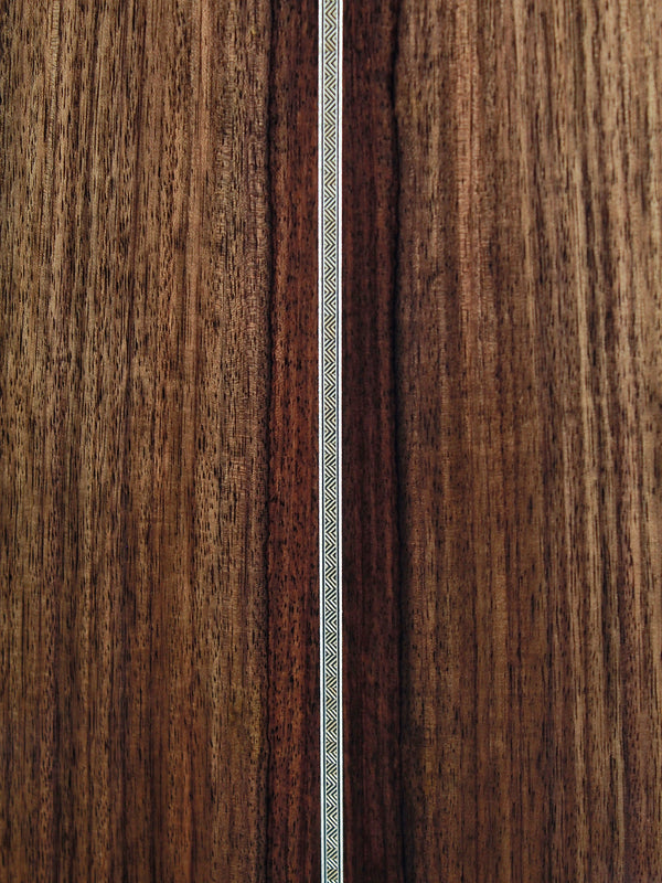 Bourgeois Touchstone OM Vintage TS Indian Rosewood back Close up