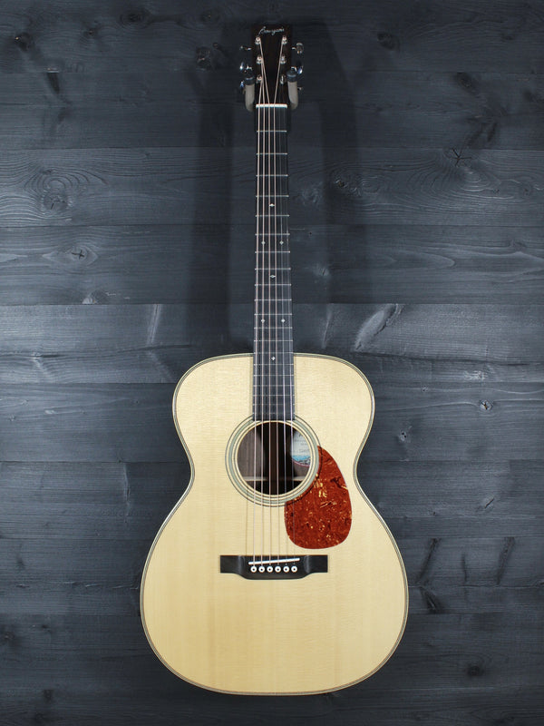 Bourgeois Touchstone OM Vintage TS acoustic guitar front view full guitar