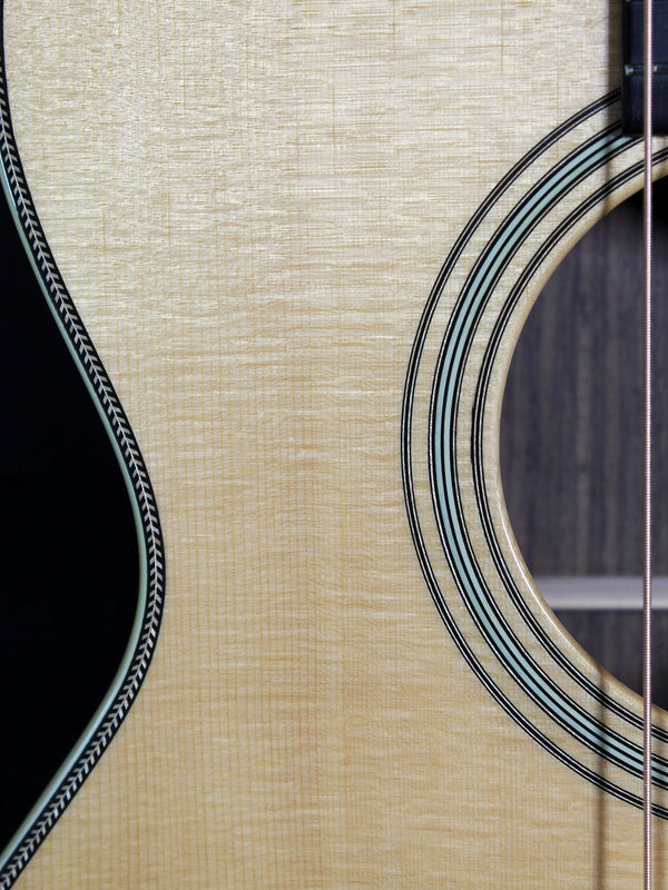 Bourgeois Touchstone OM Vintage TS solid Sitka Spruce top and rosette