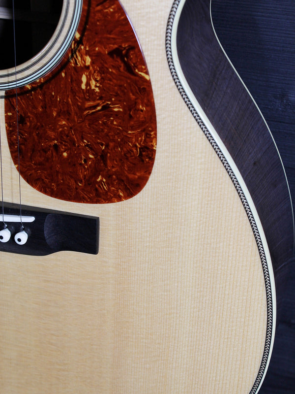 Bourgeois Touchstone OM Vintage TS solid Sitka Spruce top And side view