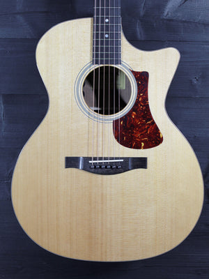 Eastman AC222CE Deluxe all solid acoustic electric guitar front view
