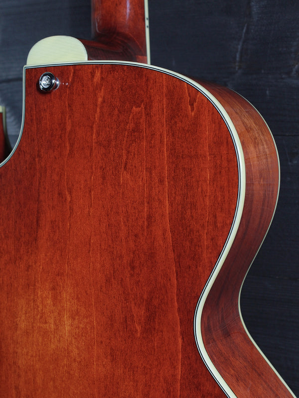 Eastman AR372CE Hollowbody Archtop Electric Guitar with Tonerider AC2 Humbuckers & Hardshell Case