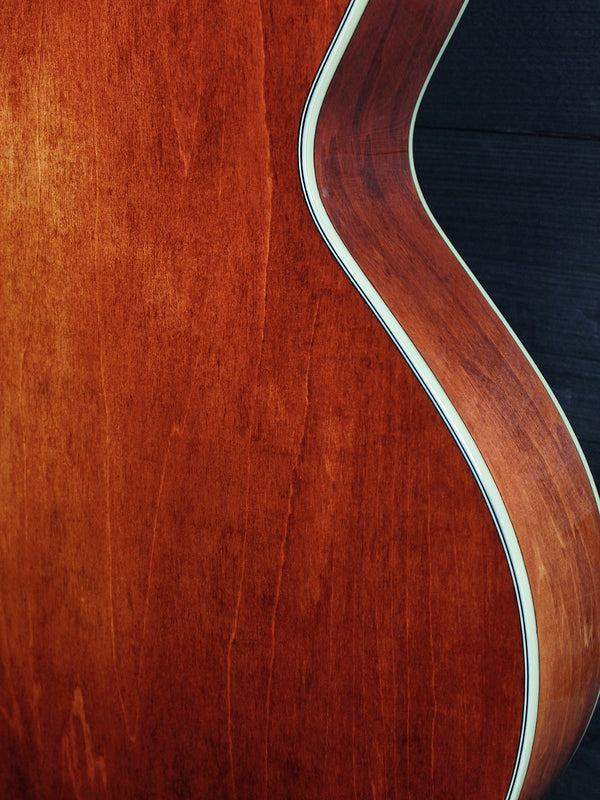 Eastman AR372CE Hollowbody Archtop Electric Guitar with Tonerider AC2 Humbuckers & Hardshell Case