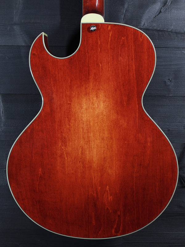 Eastman AR372CE Hollowbody Archtop Electric Guitar with Tonerider AC2 Humbuckers & Hardshell Case