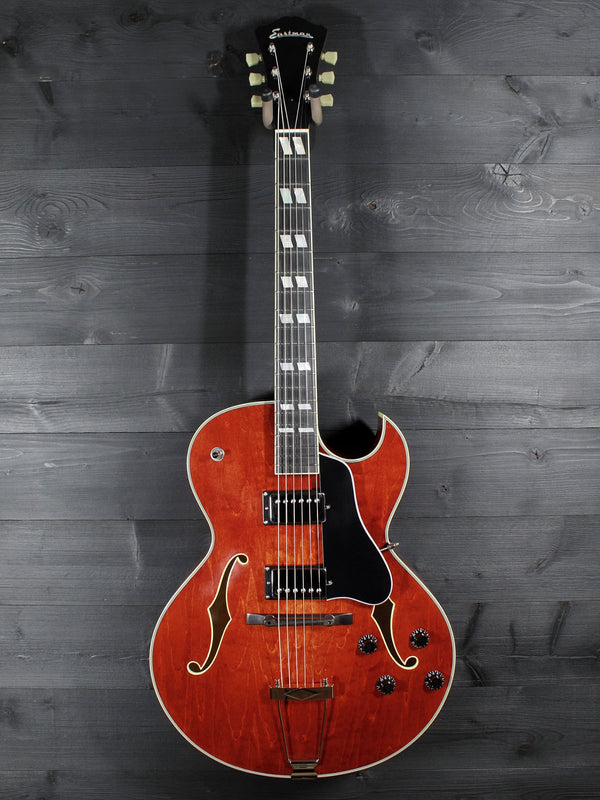 Eastman AR372CE Hollowbody Archtop Electric Guitar with Tonerider AC2 Humbuckers & Hardshell Case