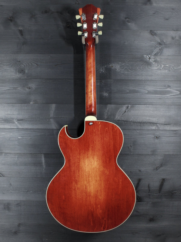 Eastman AR372CE Hollowbody Archtop Electric Guitar with Tonerider AC2 Humbuckers & Hardshell Case