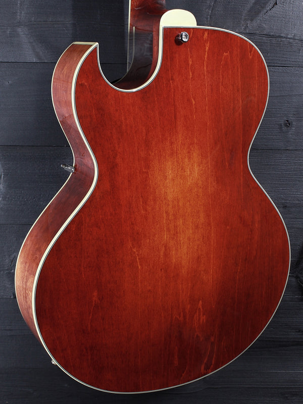 Eastman AR372CE Hollowbody Archtop Electric Guitar with Tonerider AC2 Humbuckers & Hardshell Case