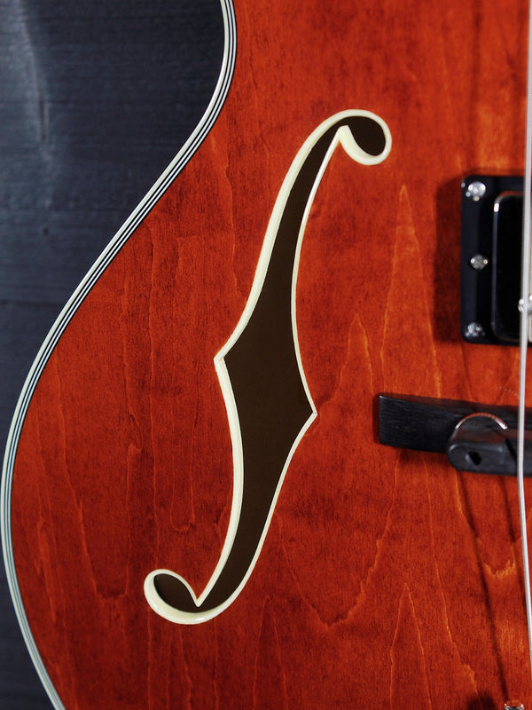 Eastman AR372CE Hollowbody Archtop Electric Guitar with Tonerider AC2 Humbuckers & Hardshell Case