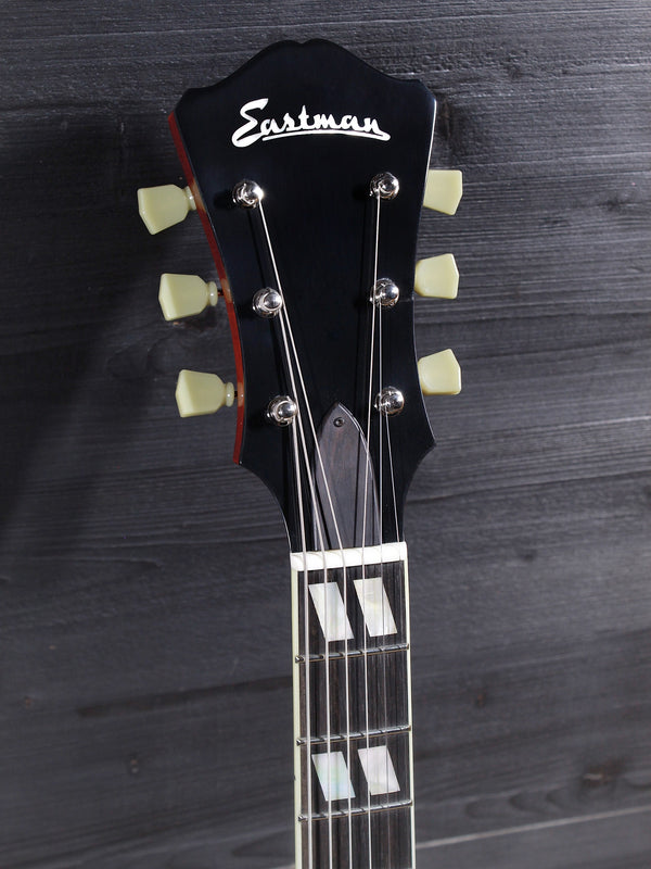 Eastman AR372CE Hollowbody Archtop Electric Guitar with Tonerider AC2 Humbuckers & Hardshell Case