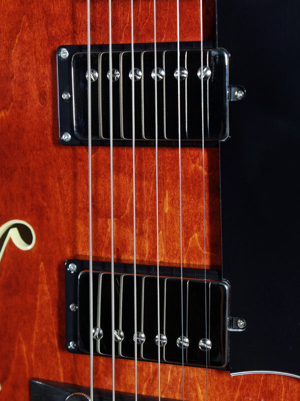 Eastman AR372CE Hollowbody Archtop Electric Guitar with Tonerider AC2 Humbuckers & Hardshell Case