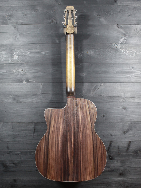 Eastman DM3 Grande Bouche Gypsy Jazz Acoustic Guitar with solid Sitka spruce top and traditional D-hole design at Tobias Music.