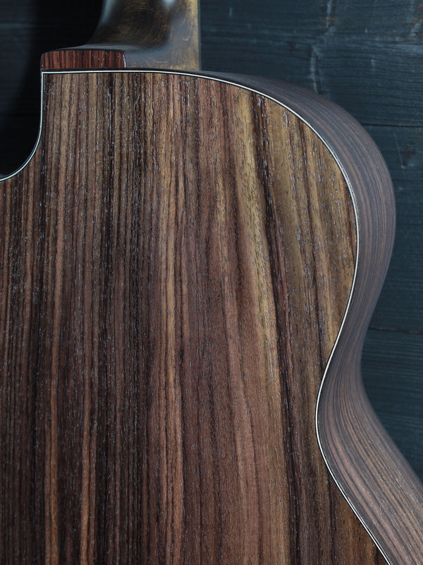 Eastman DM3 Grande Bouche Gypsy Jazz Acoustic Guitar with solid Sitka spruce top and traditional D-hole design at Tobias Music.