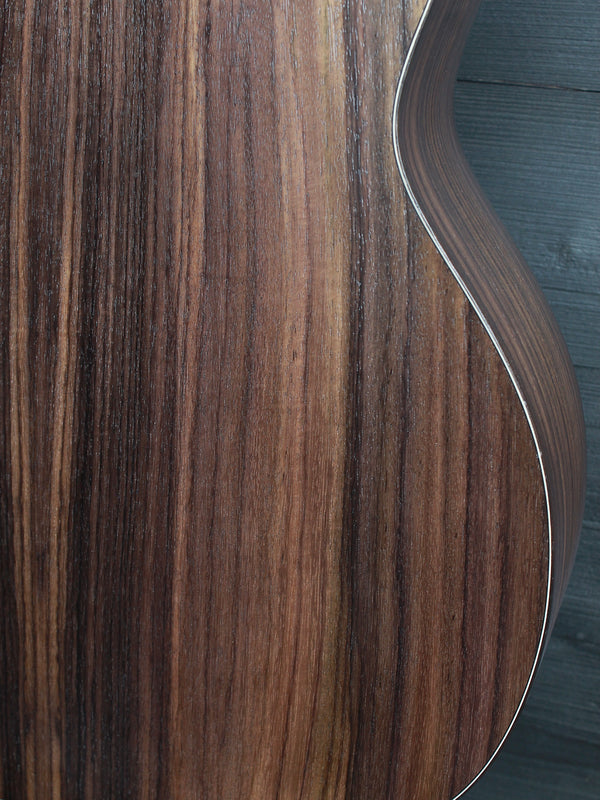 Eastman DM3 Grande Bouche Gypsy Jazz Acoustic Guitar with solid Sitka spruce top and traditional D-hole design at Tobias Music.