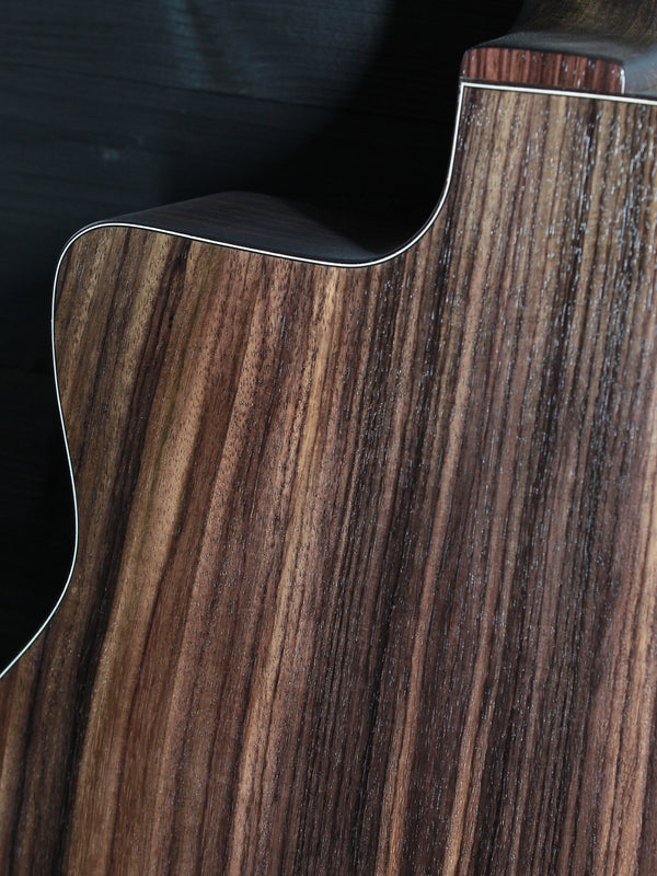 Eastman DM3 Grande Bouche Gypsy Jazz Acoustic Guitar with solid Sitka spruce top and traditional D-hole design at Tobias Music.