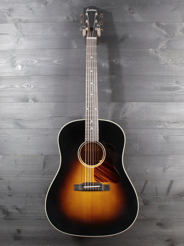 Eastman E10 SS-TC Sunburst Slope Shoulder Thermo-Cured Adirondack Dreadnought Acoustic Guitar