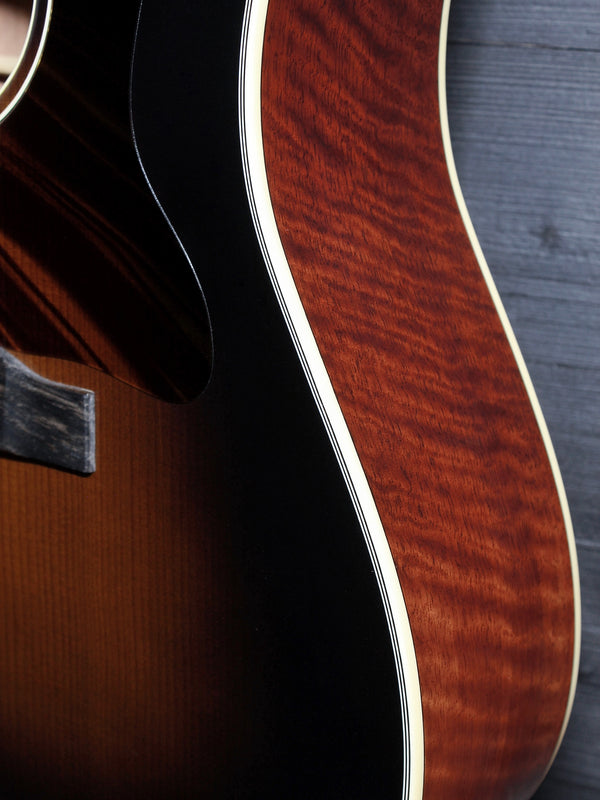 Eastman E10 SS-TC Thermo-Cured Adirondack Slope Shoulder Dreadnought – Sunburst
