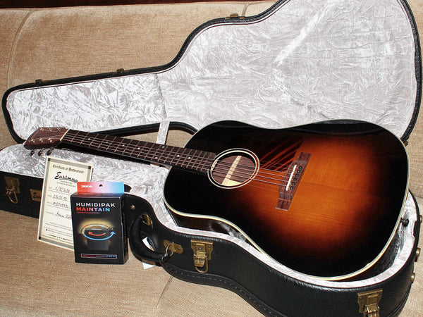 Eastman E20 SS Thermo-Cure Sunburst – Solid Adirondack/Rosewood Slope Shoulder Dreadnought