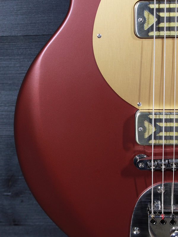 Eastman FullerTone Offset ’62 Solidbody Electric Guitar – Dakota Red