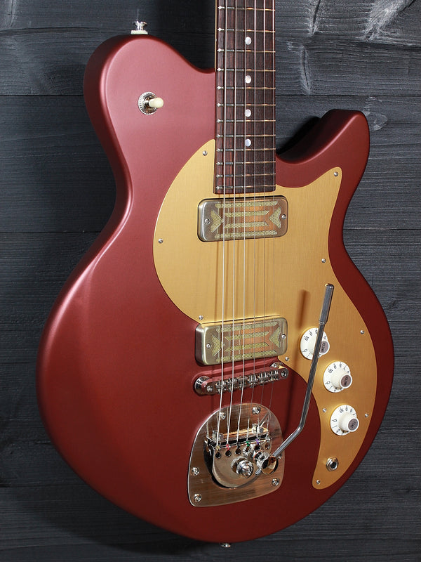 Eastman FullerTone Offset ’62 Solidbody Electric Guitar – Dakota Red