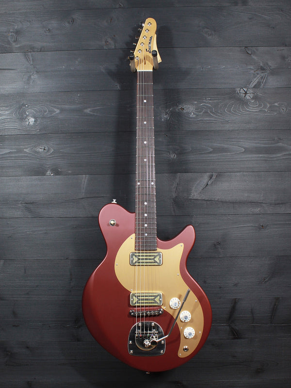 Eastman FullerTone Offset ’62 Solidbody Electric Guitar – Dakota Red