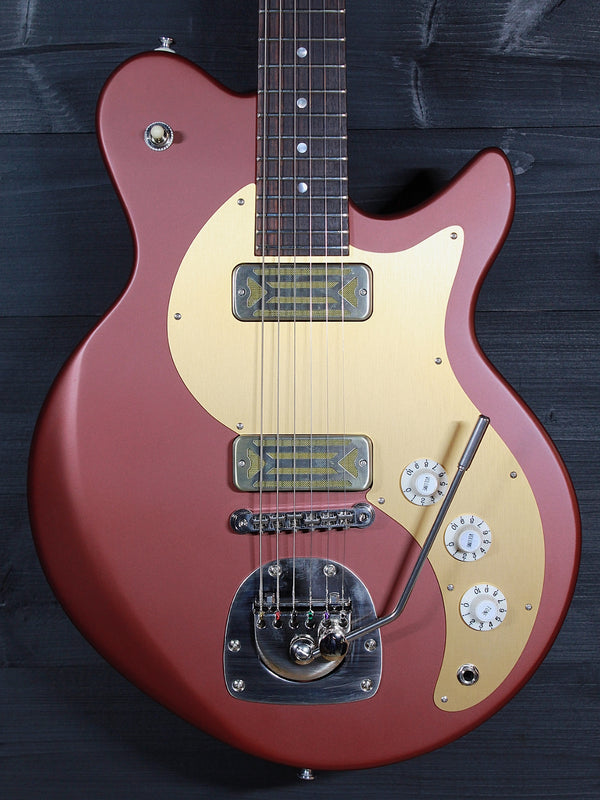 Eastman FullerTone Offset ’62 Solidbody Electric Guitar – Dakota Red