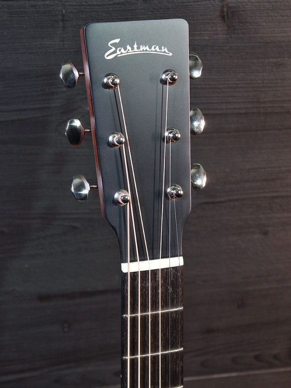 Eastman E1OM SP -Special Quilted Sapele / Thermo-Cured Spruce - All Solid Wood - Acoustic Guitar