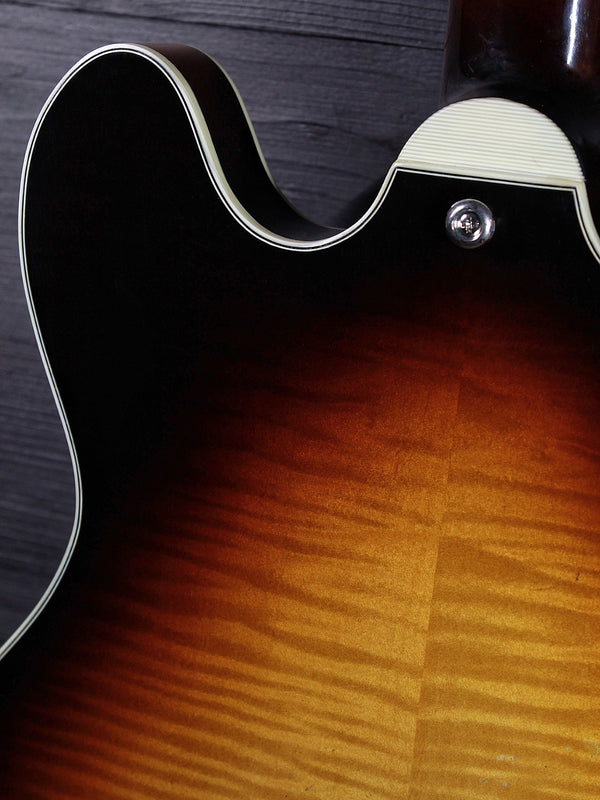 Eastman T59/v-SB Antique Varnish Sunburst Semi-Hollowbody Guitar