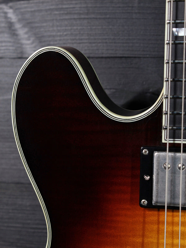 Eastman T59/v-SB Antique Varnish Sunburst Semi-Hollowbody Guitar