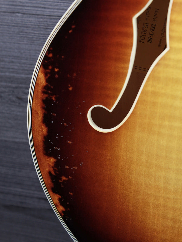 Eastman T59/v-SB Antique Varnish Sunburst Semi-Hollowbody Guitar