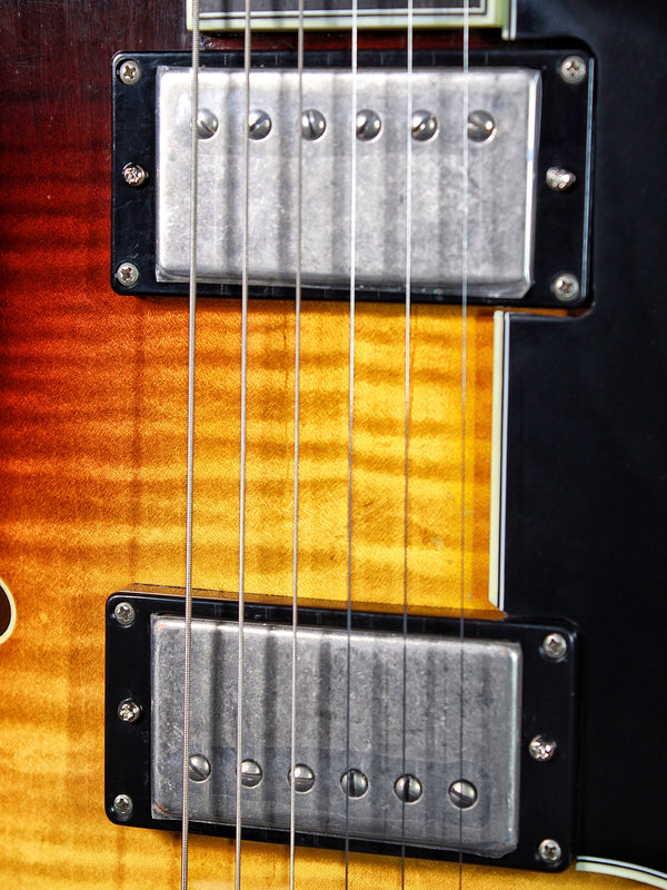 Eastman T59/v-SB Antique Varnish Sunburst Semi-Hollowbody Guitar