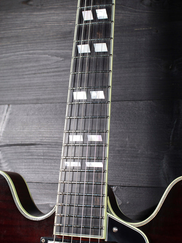 Eastman T59/v-SB Antique Varnish Sunburst Semi-Hollowbody Guitar